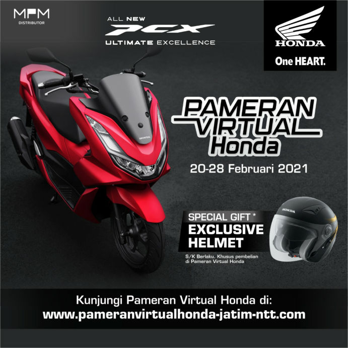 Yuk Ikuti Virtual Launching PCX 160, Ada Promo Menarik Gaes!