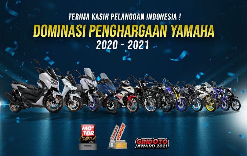 Yamaha Borong 10 Penghargaan di GridOto Award 2021