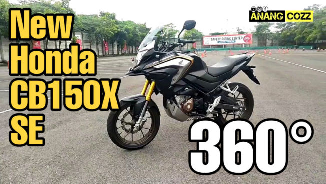 Review Tampilan NEW Honda CB150X, Cekidot!