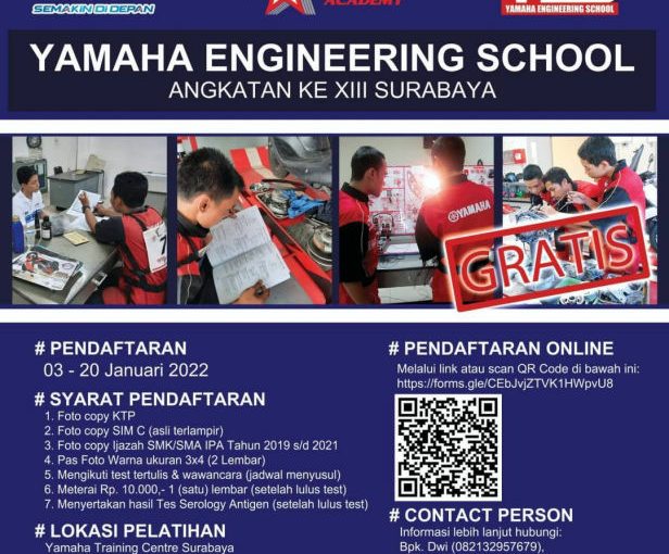 Yamaha Engineering School (YES) Kembali Hadir di Surabaya