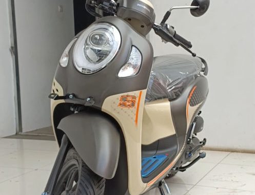 Review Honda Scoopy Tipe Fashion Warna Coklat - Anangcozz Blog